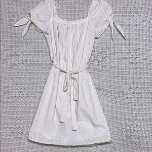 ❣️3 for $10❣️ Creme Dress with Ties